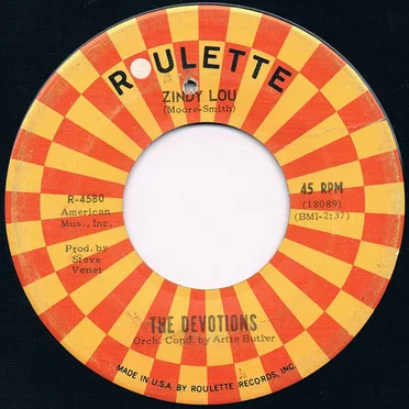 Zindy Lou by The Devotions - album cover