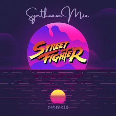 SynthFighter (The Definitive Collection) by R E T R O K I D - album cover