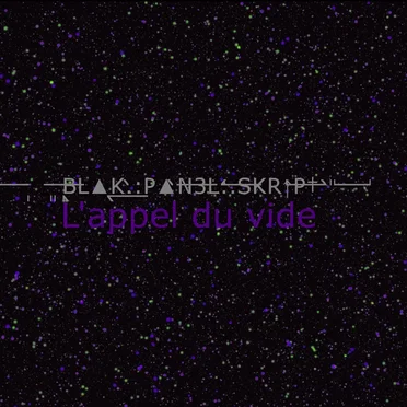 L'appel du vide by BL▲K.:P▲N3L:.SKR↑P† - album cover