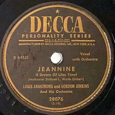 Jeannine (I Dream of Lilac Time) / Indian Love Call