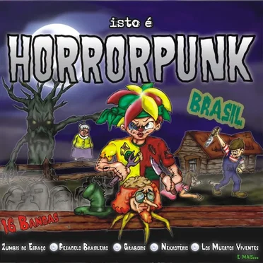 Isto é horrorpunk Brasil by Various Artists - album cover