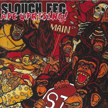 Ape Uprising by Slough Feg - album cover