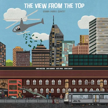 The View From the Top by Gemma Farrell Quintet - album cover
