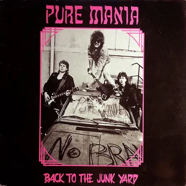 Back to the Junk Yard by Pure Mania - album cover