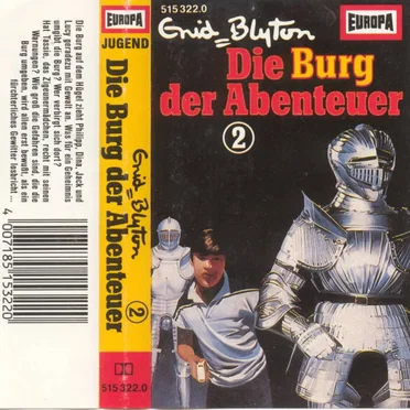 Die Burg der Abenteuer by Enid Blyton - album cover