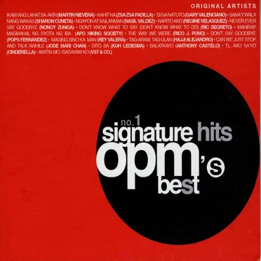 No. 1 Signature Hits: OPM's Best by Various Artists - album cover