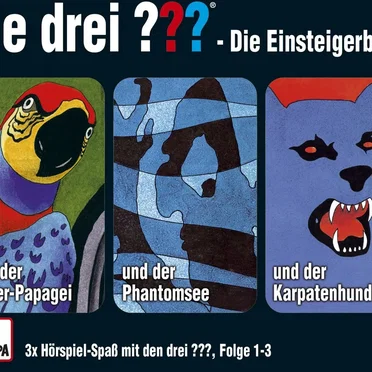 Die drei ??? - Einsteiger-Box, 3 Audio-CDs Box.1