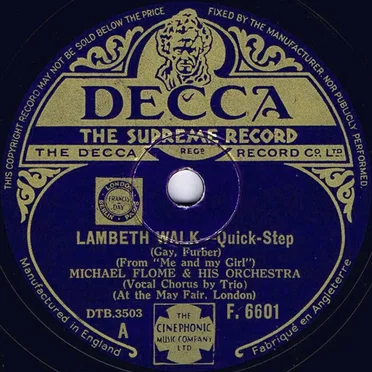 Lambeth Walk / My Gipsy Dream Girl