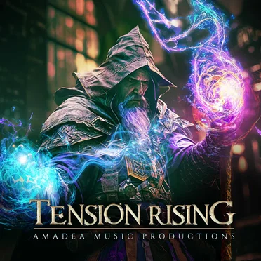 Tension Rising by Amadea Music Productions - album cover