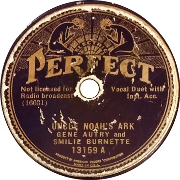 Uncle Noah's Ark / My Cross Eyed Girl