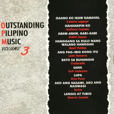 Outstanding Pilipino Music, Vol. 3 by Various Artists - album cover