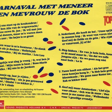 Carnaval met meneer en mevrouw De Bok