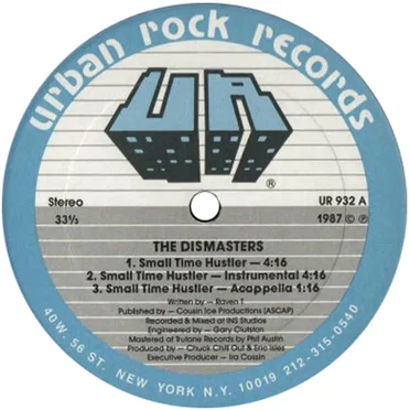 Small Time Hustler / You Must Be Crazy (Brutus) by The Dismasters - album cover