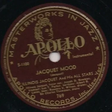 Jacquet Mood / Robbins’ Nest by Illinois Jacquet & His All Stars - album cover