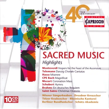 Sacred Music (Highlights) by Various Artists - album cover