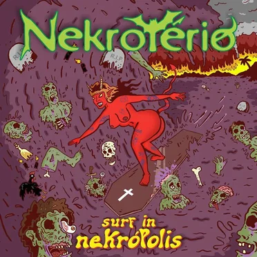 Surf in Nekrópolis by Nekrotério - album cover