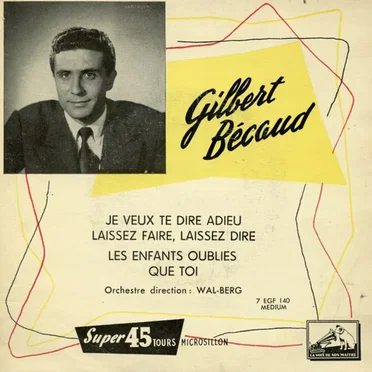 Je veux te dire adieu