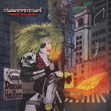 Predation 2084 by Megahammer - album cover