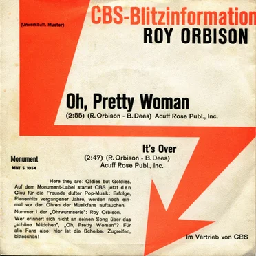 Oh, Pretty Woman / It's Over