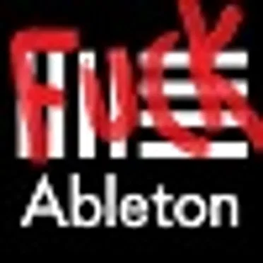 fuck ableton by my lovely burnt brother - album cover