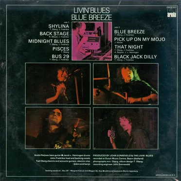 Blue Breeze by Livin’ Blues - album cover
