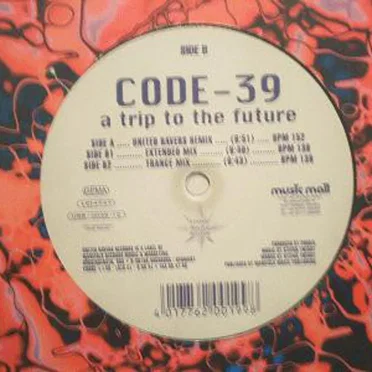 A Trip to the Future by Code-39 - album cover
