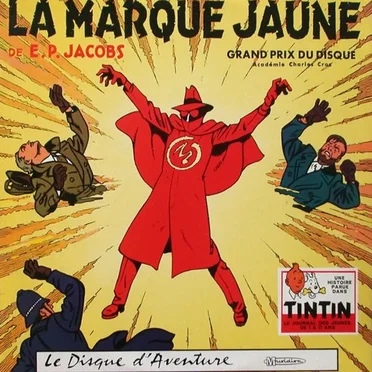 La Marque jaune by Edgar P. Jacobs - album cover