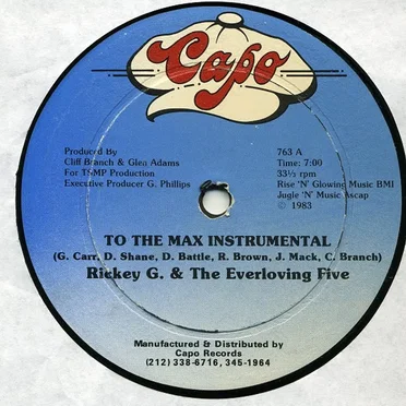 To the Max by Rickey G. & The Everloving Five - album cover