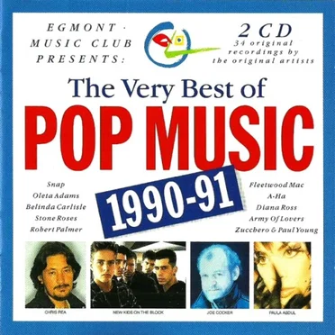The Very Best of Pop Music 1990-91 by Various Artists - album cover