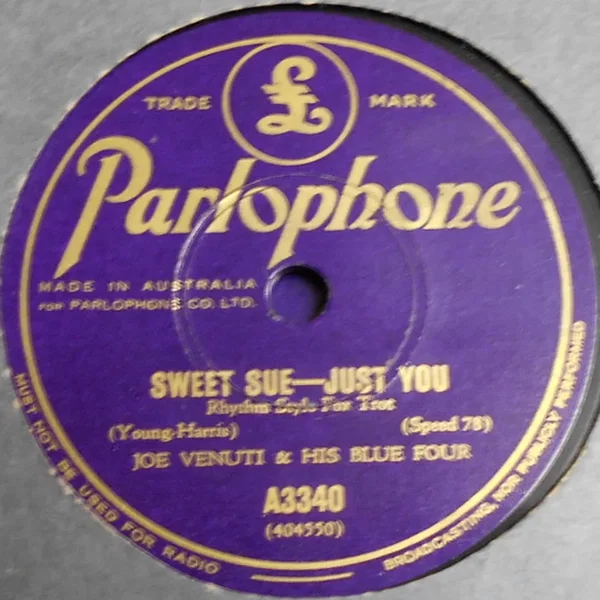 Sweet Sue - Just You / Wrap Your Troubles in Dreams