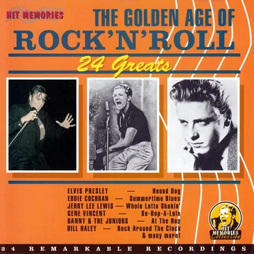 The Golden Age of Rock’n’Roll: 24 Greats by Various Artists - album cover