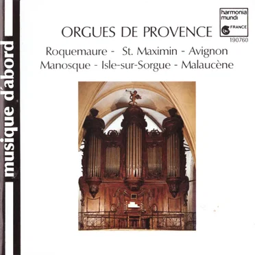Orgues de Provence by Various Artists - album cover