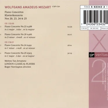 Piano Concertos 20, 23, 24 & 25