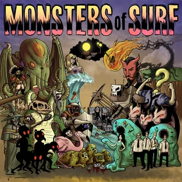 Monsters of Surf by Various Artists - album cover