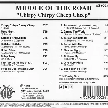 Chirpy Chirpy Cheep Cheep