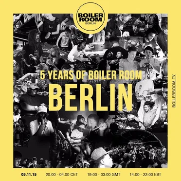 Boiler Room: Tale Of Us in Berlin, Nov 5, 2015