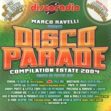 Discoparade Compilation estate 2004 by Various Artists - album cover