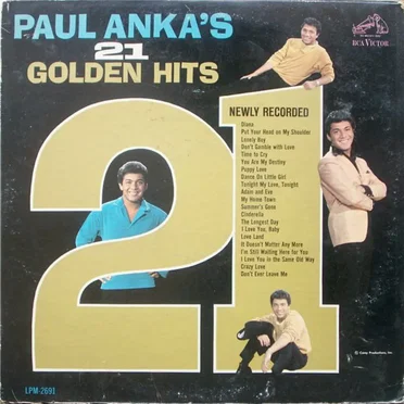 Paul Anka’s 21 Golden Hits