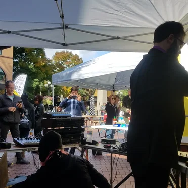 02019.10.03 Artistic Encounters in Kesey Square Live for Lunch by Various Artists but not The Museum of Viral Memory, curiously - album cover