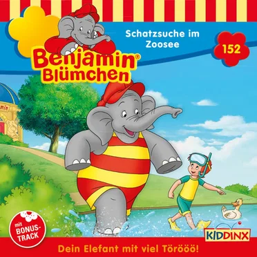 Benjamin Blümchen, Folge 152: Schatzsuche im Zoosee by Benjamin Blümchen - album cover