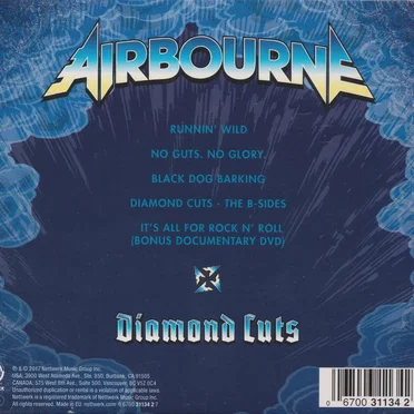 Diamond Cuts by Airbourne - album cover