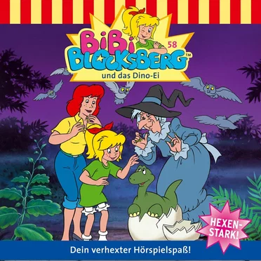 Bibi Blocksberg, Folge 58: … und das Dino-Ei by Bibi Blocksberg - album cover