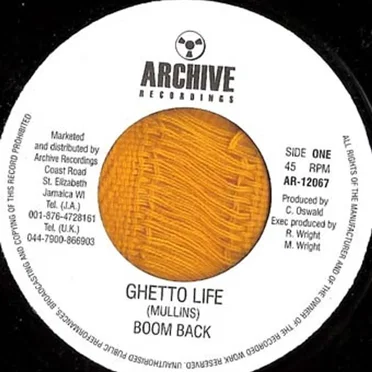 Ghetto Life by Boom Back - album cover