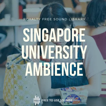 Singapore University Sound Effects! Students In Cafeteria