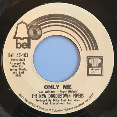 Only Me / A Long Way to Go by The New Doodletown Pipers - album cover