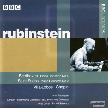 Beethoven: Piano Concerto no. 4 / Saint-Saëns: Piano Concerto no. 2 / Villa-Lobos / Chopin