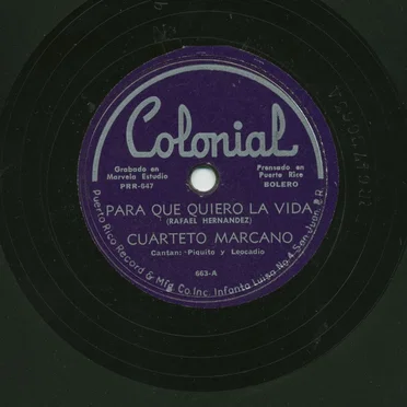 Para qué quiero la vida / Tú no sirves pa' na