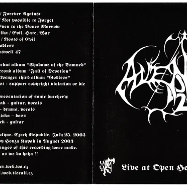 Live at Open Hell Fest, 2003 by Avenger - album cover