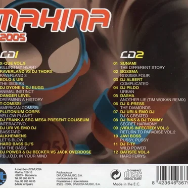 Makina 2005 by Various Artists - album cover