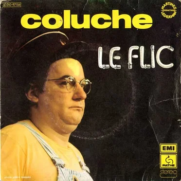 Le Flic by Coluche - album cover